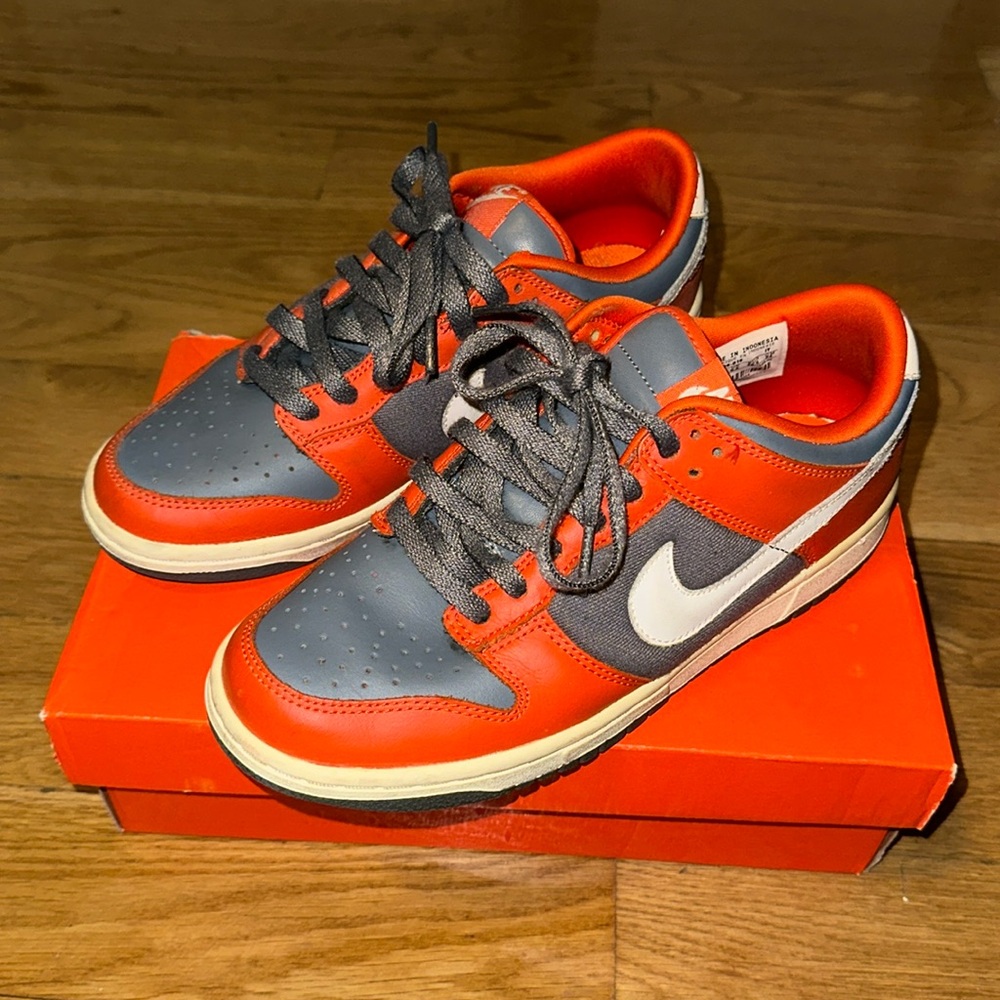 Nike Dunk Low - Flint Grey Orange (GS)